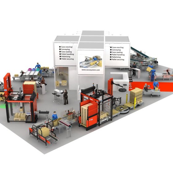 End of line packaging equipment