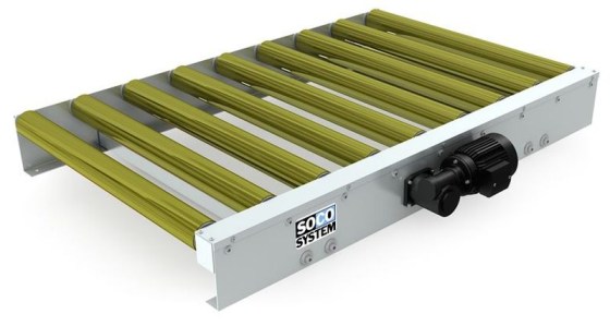 SOCO Driven roller pallet conveyor