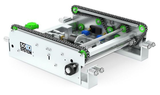 SOCO Transfer chain conveyor