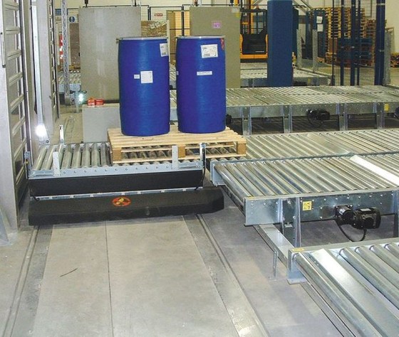 SOCO Transfer trollies for chain conveyor